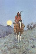 The Outlier (mk43) Frederic Remington